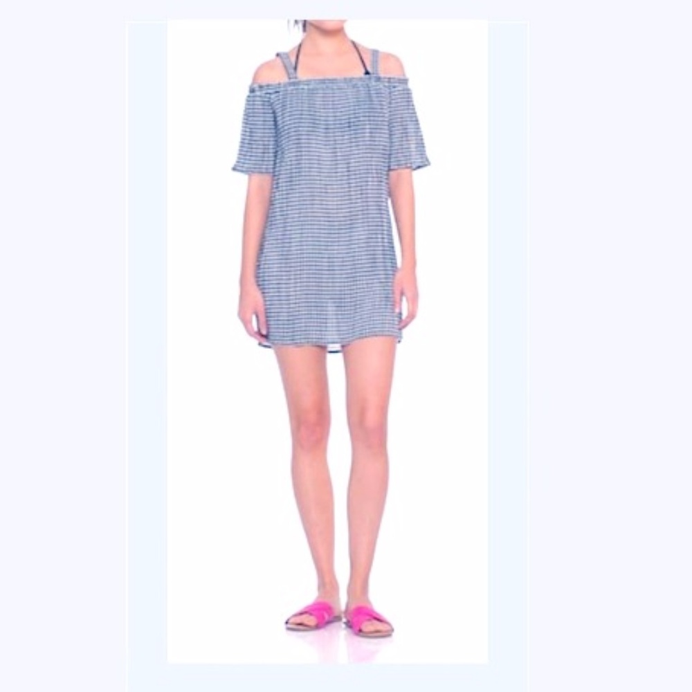 OLD NAVY ✿NWT BARDOT BEACHY DROP-SHOULDER COVERUP